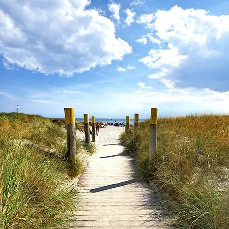Ferienwohnung Direkt Am Strand Mit Strandblick *